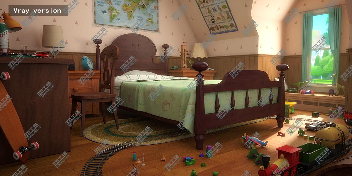 images/goods_img/20210113/3D Cartoon Bedroom corridor/3.jpg